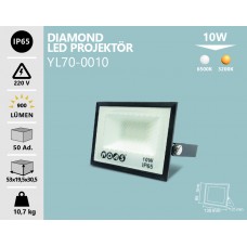 10W LED PROJEKTÖR BEYAZ GÜNIŞIĞI